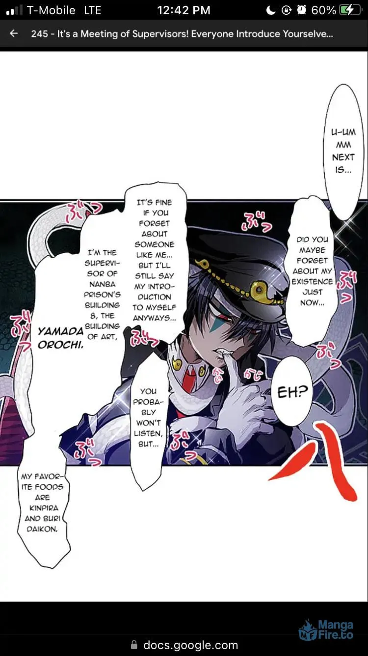 Read Nanbaka (Colored) chapter 245 image 38 on Lezhin