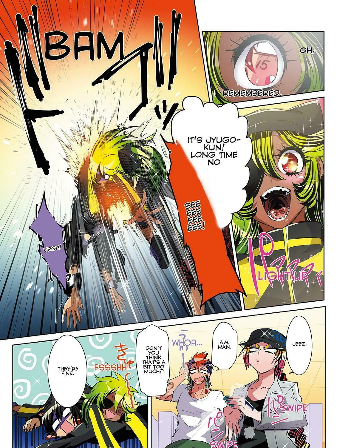 Read Nanbaka (Colored) chapter 25.5 image 14 on Lezhin