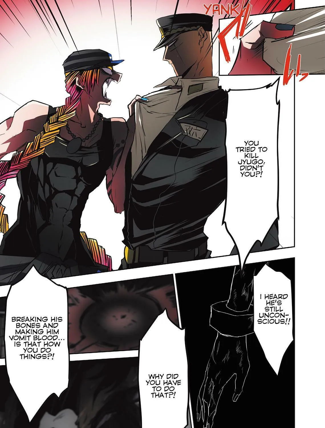 Read Nanbaka (Colored) chapter 25 image 12 on Lezhin