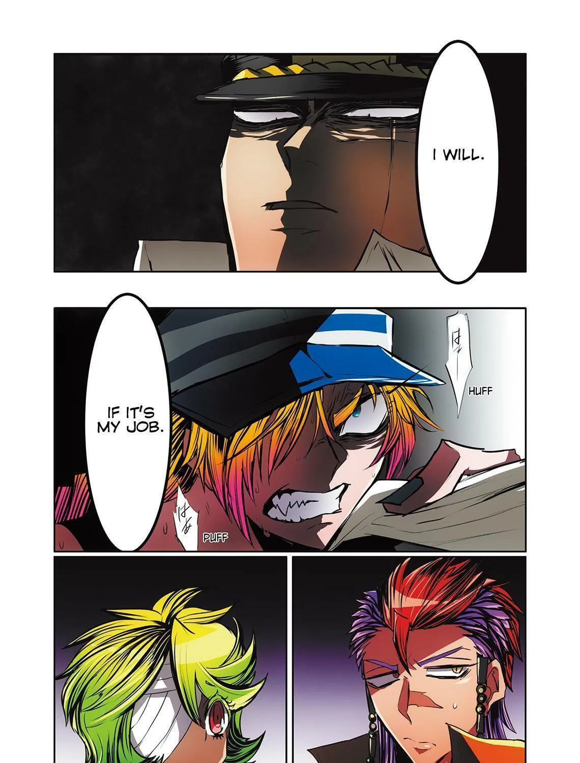 Read Nanbaka (Colored) chapter 25 image 16 on Lezhin