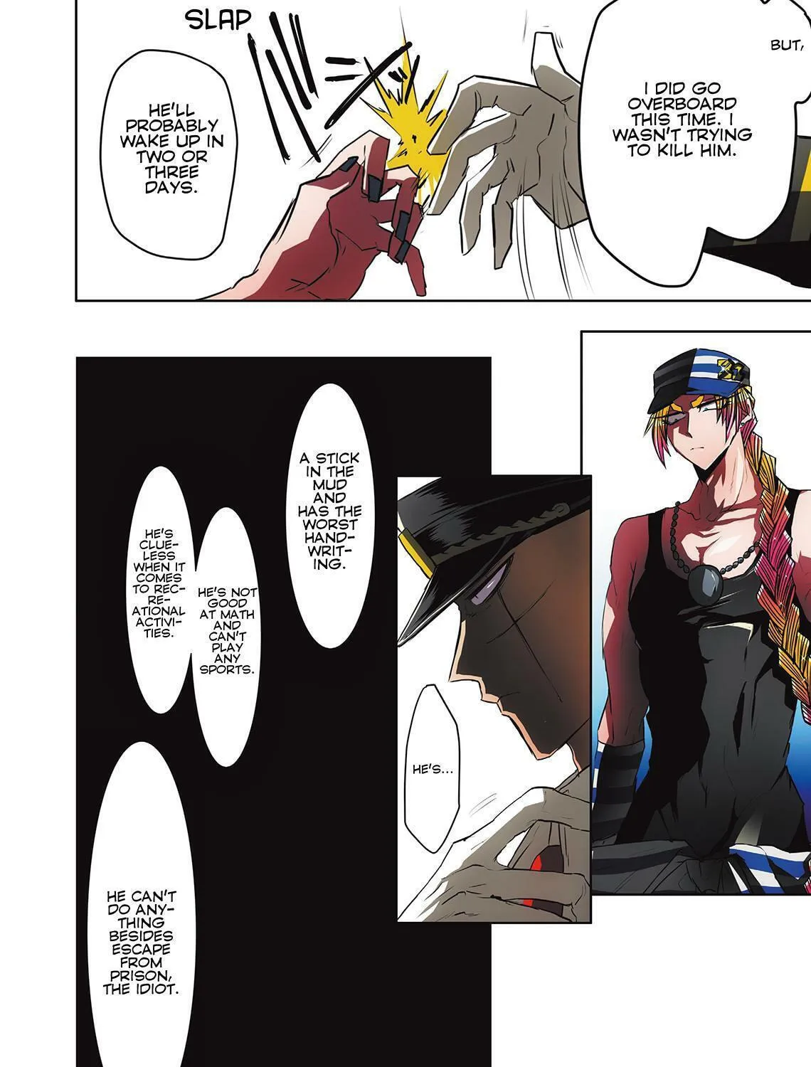 Read Nanbaka (Colored) chapter 25 image 18 on Lezhin