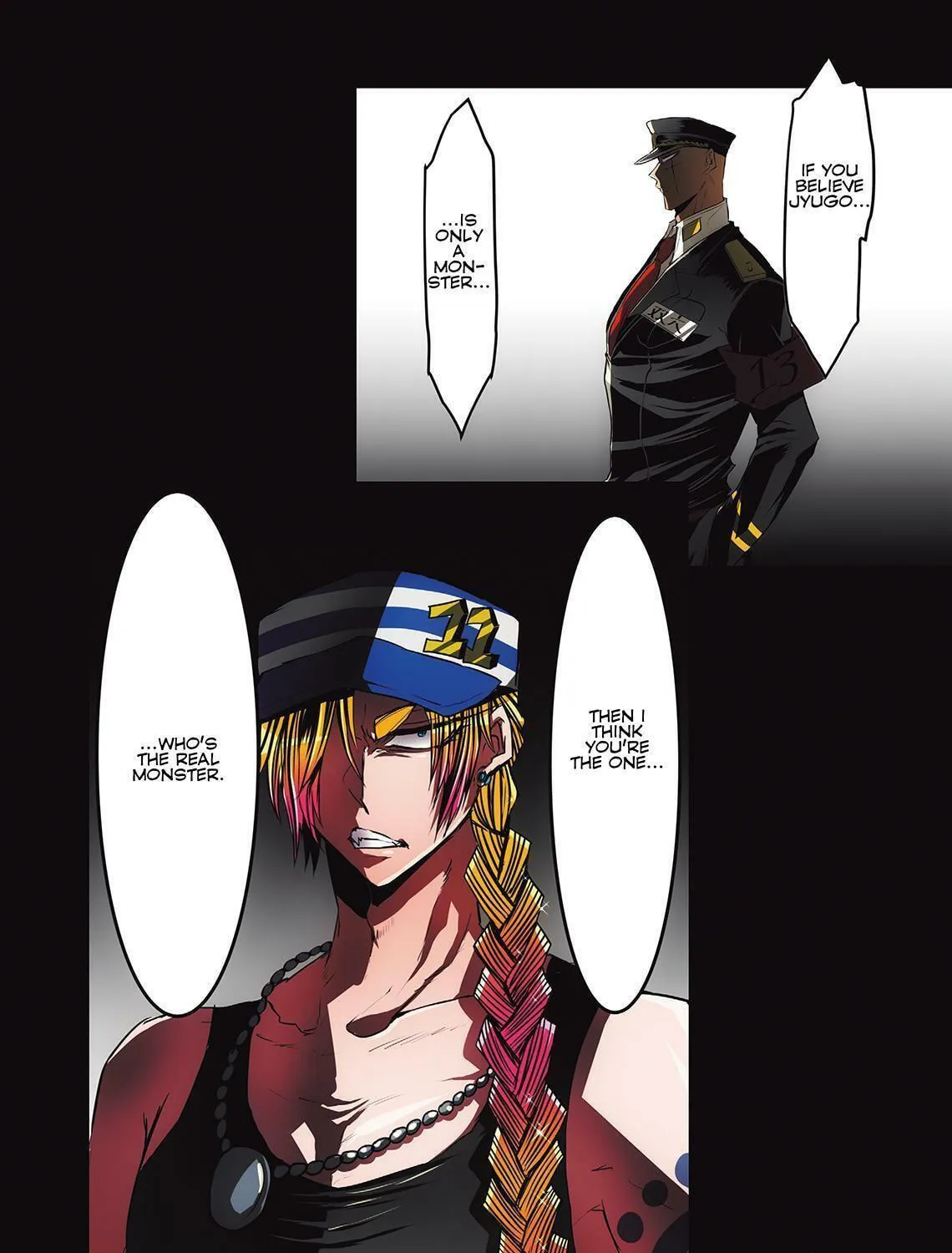Read Nanbaka (Colored) chapter 25 image 22 on Lezhin