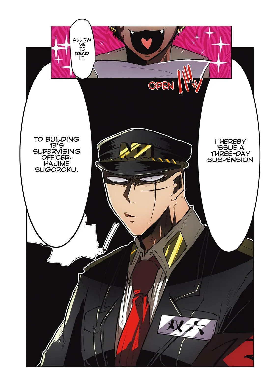 Read Nanbaka (Colored) chapter 25 image 32 on Lezhin
