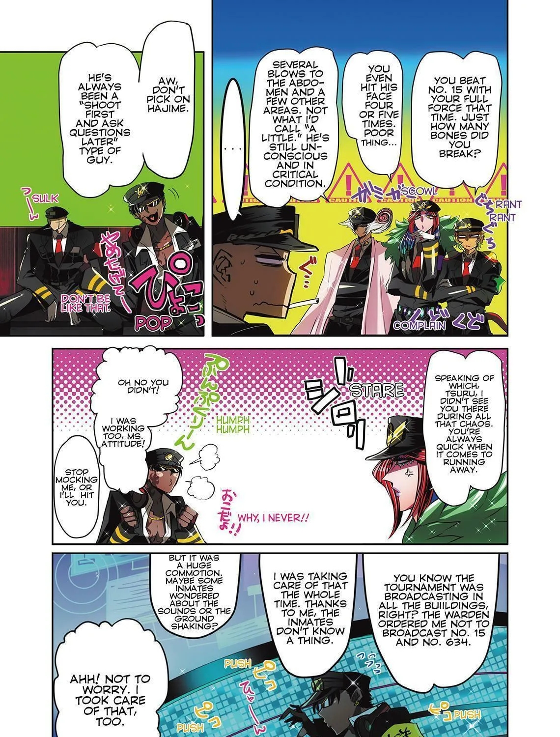 Read Nanbaka (Colored) chapter 25 image 4 on Lezhin