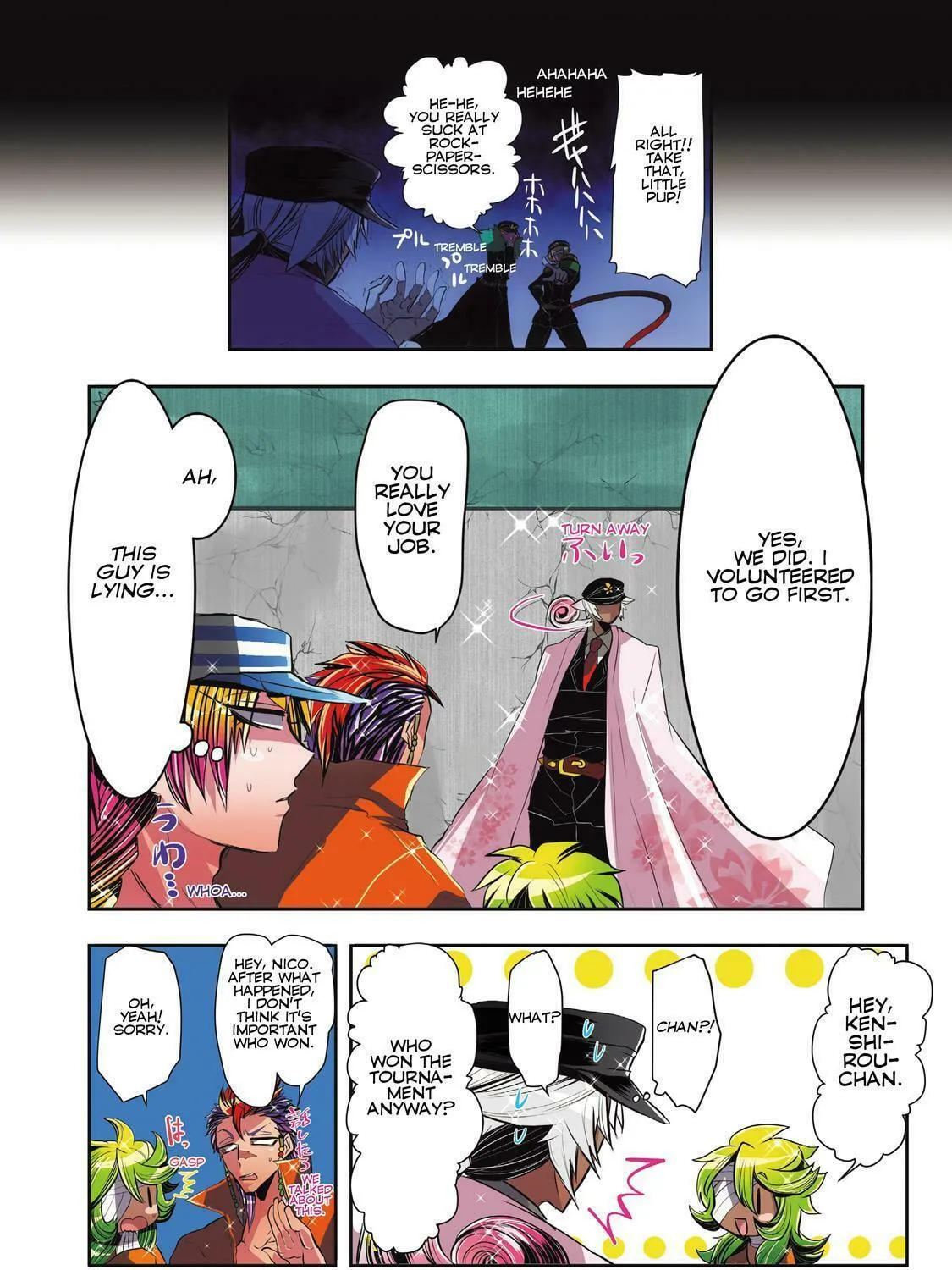 Read Nanbaka (Colored) chapter 26 image 12 on Lezhin