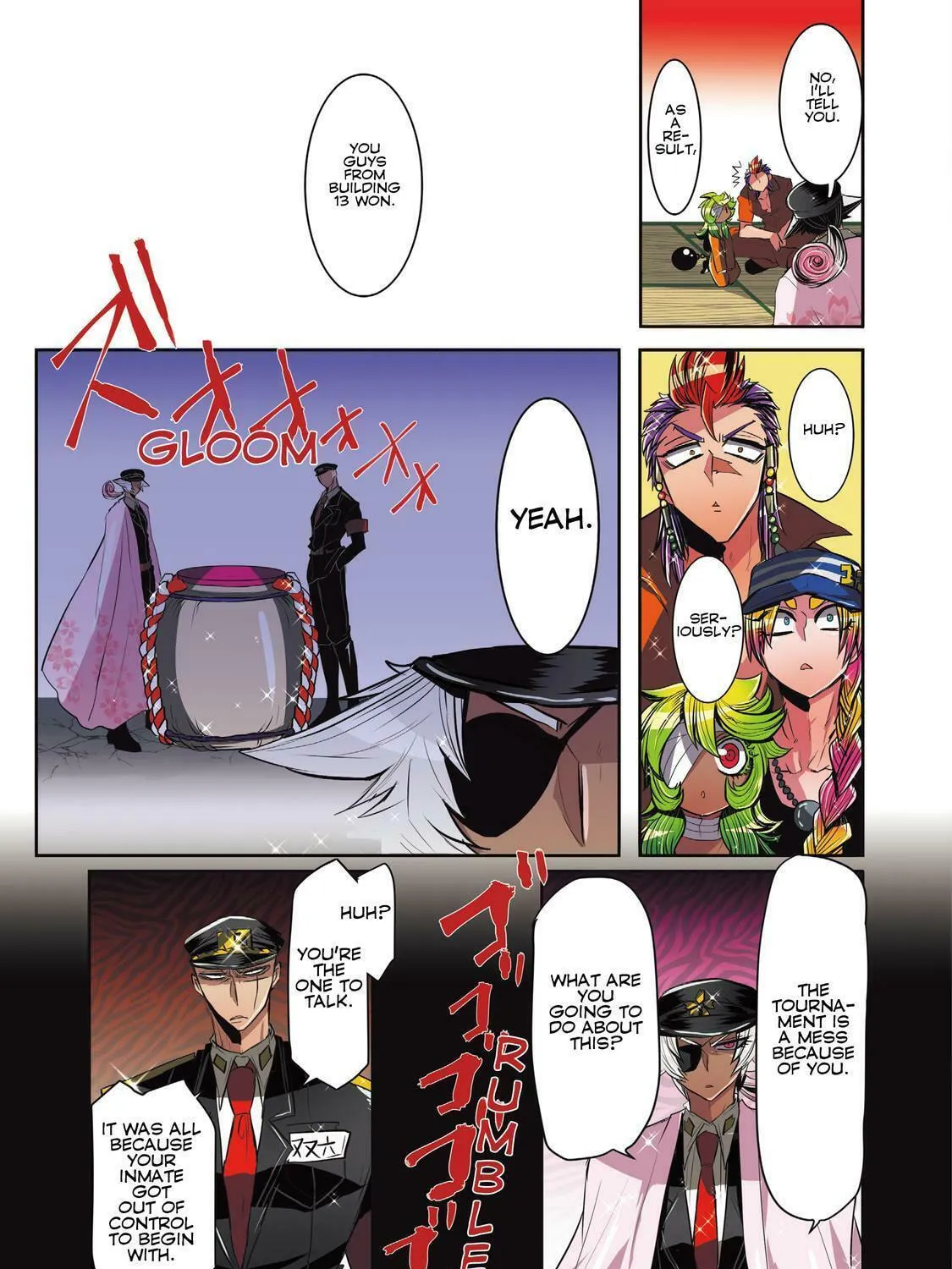Read Nanbaka (Colored) chapter 26 image 14 on Lezhin