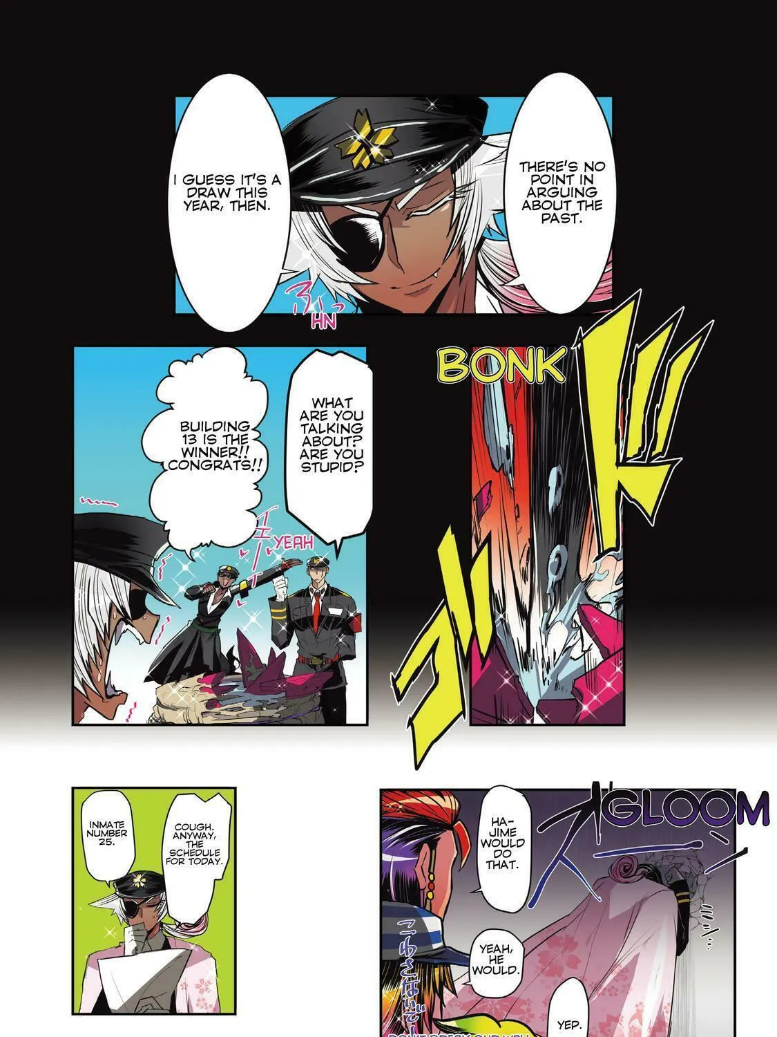 Read Nanbaka (Colored) chapter 26 image 16 on Lezhin