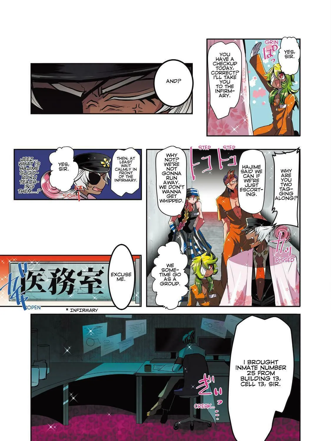Read Nanbaka (Colored) chapter 26 image 18 on Lezhin