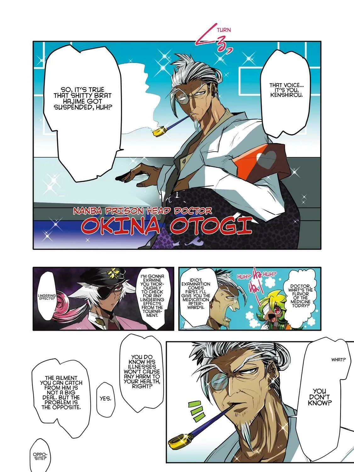 Read Nanbaka (Colored) chapter 26 image 20 on Lezhin
