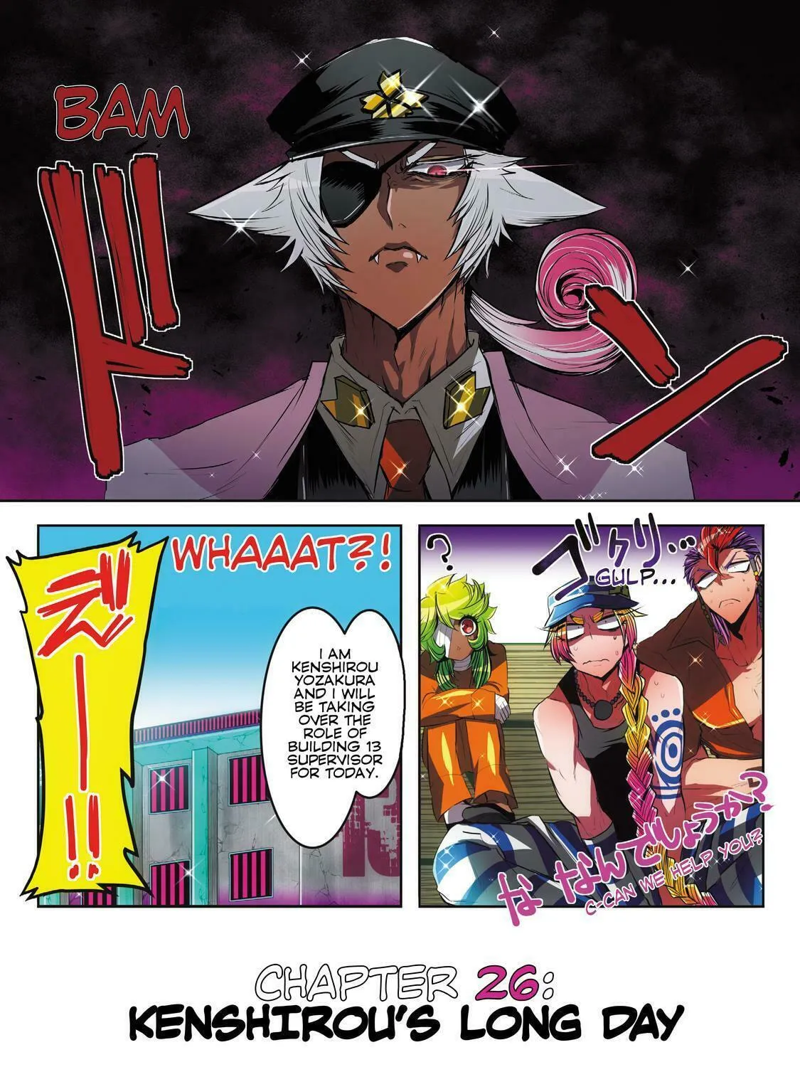 Read Nanbaka (Colored) chapter 26 image 6 on Lezhin