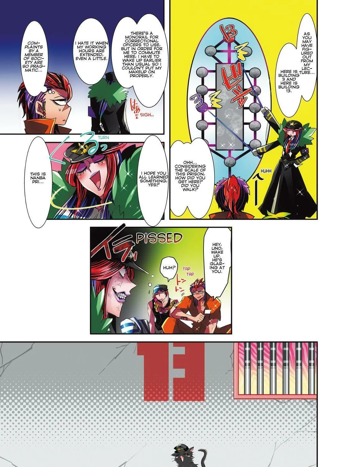 Read Nanbaka (Colored) chapter 27 image 6 on Lezhin