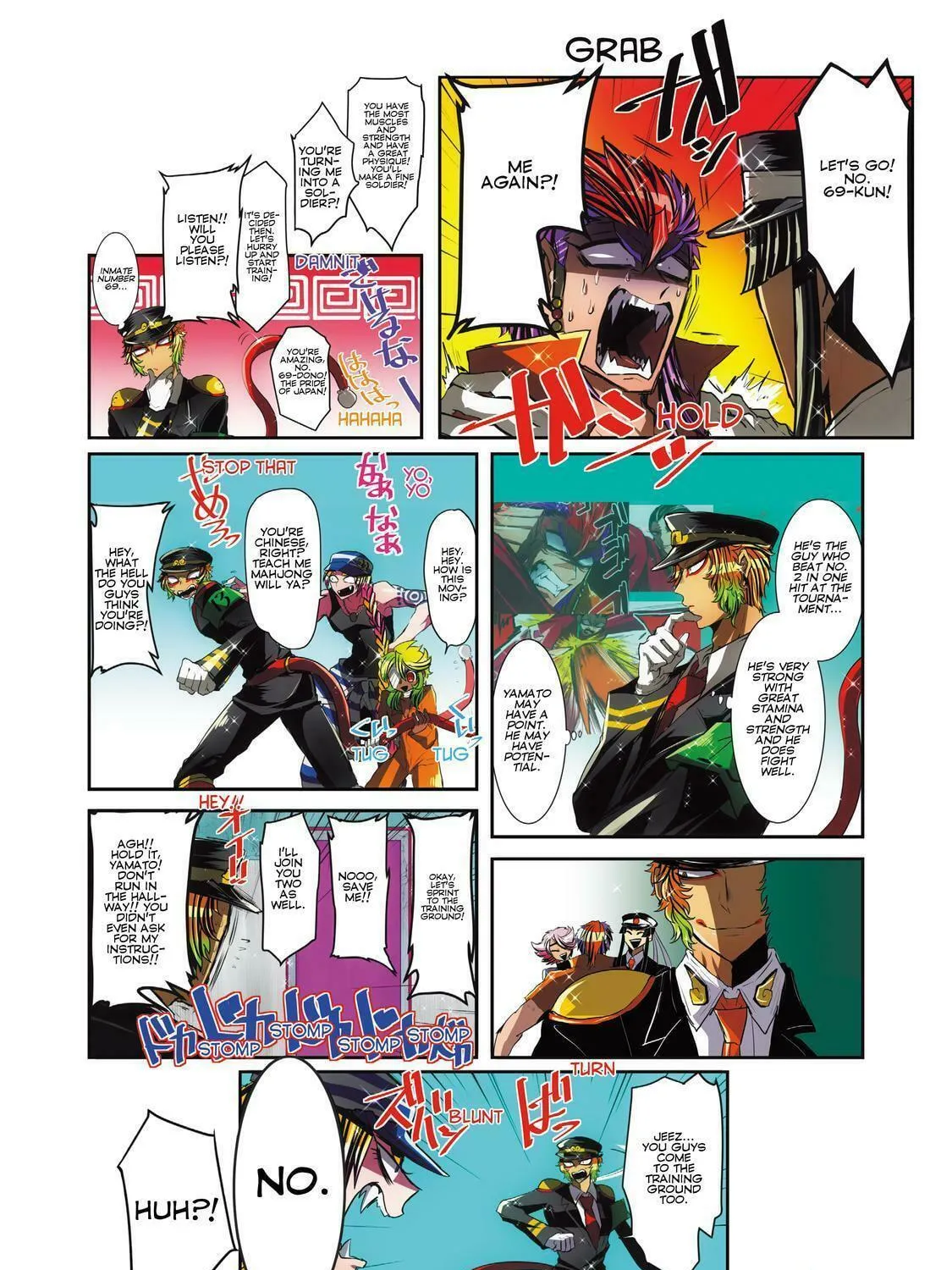Read Nanbaka (Colored) chapter 28 image 10 on Lezhin
