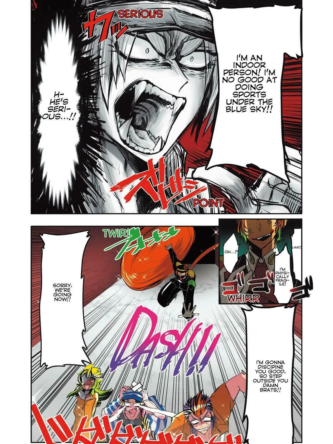 Read Nanbaka (Colored) chapter 28 image 12 on Lezhin