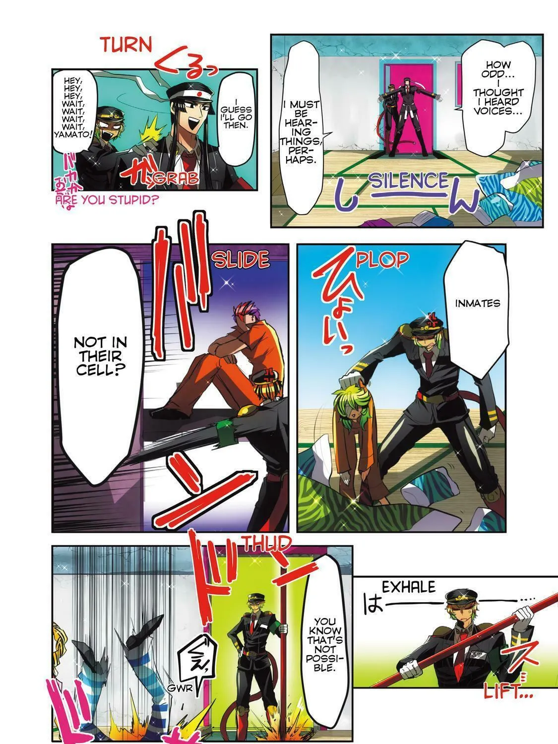 Read Nanbaka (Colored) chapter 28 image 6 on Lezhin