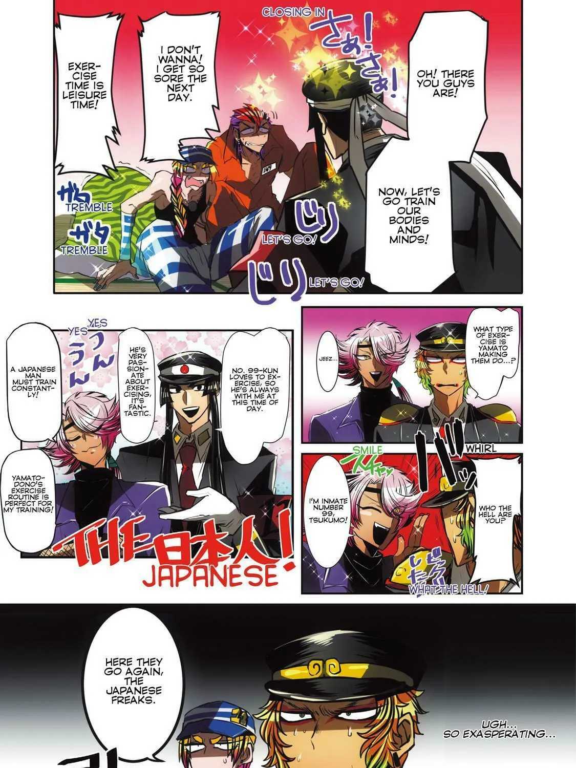 Read Nanbaka (Colored) chapter 28 image 8 on Lezhin