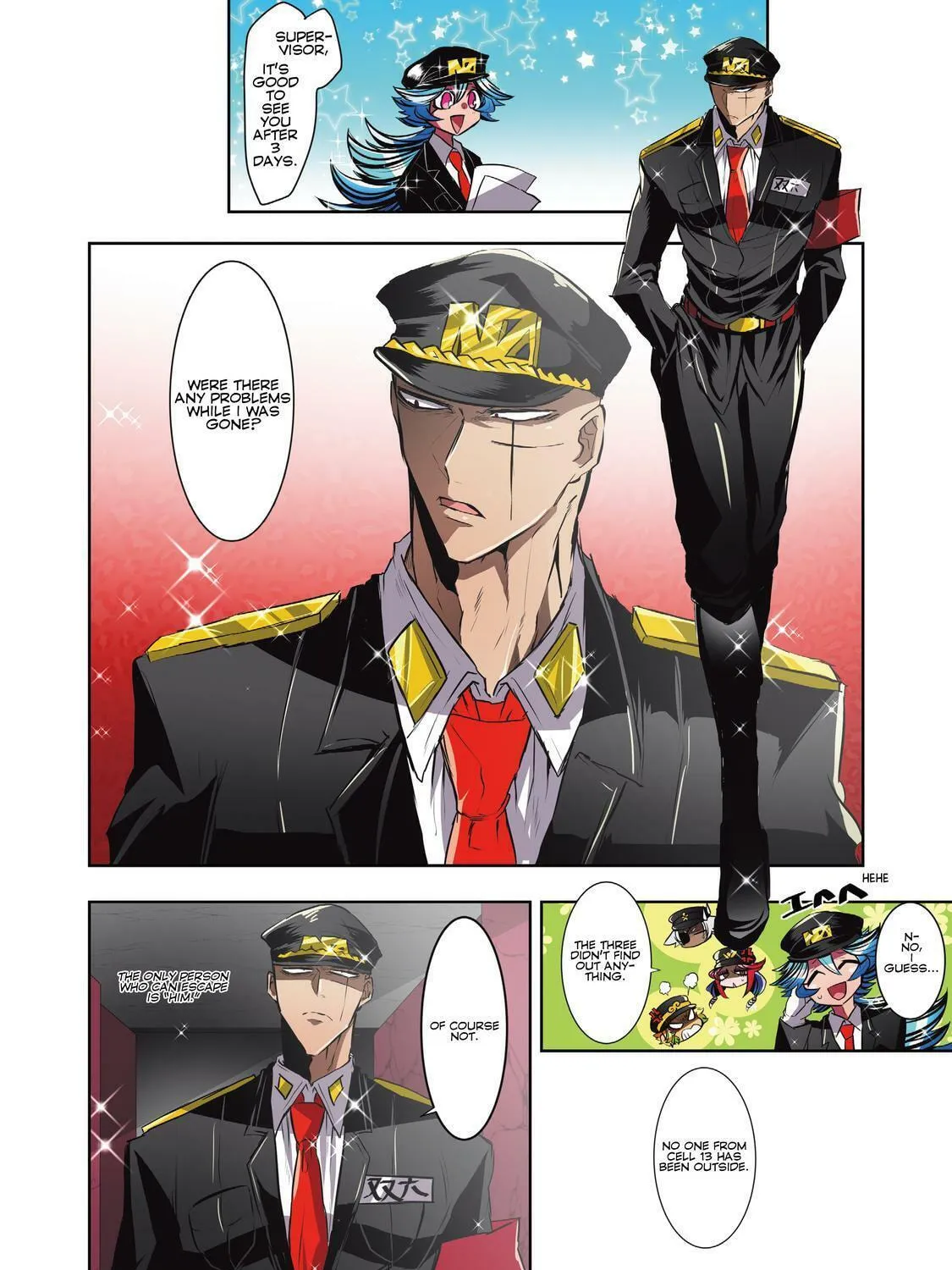 Read Nanbaka (Colored) chapter 29 image 2 on Lezhin