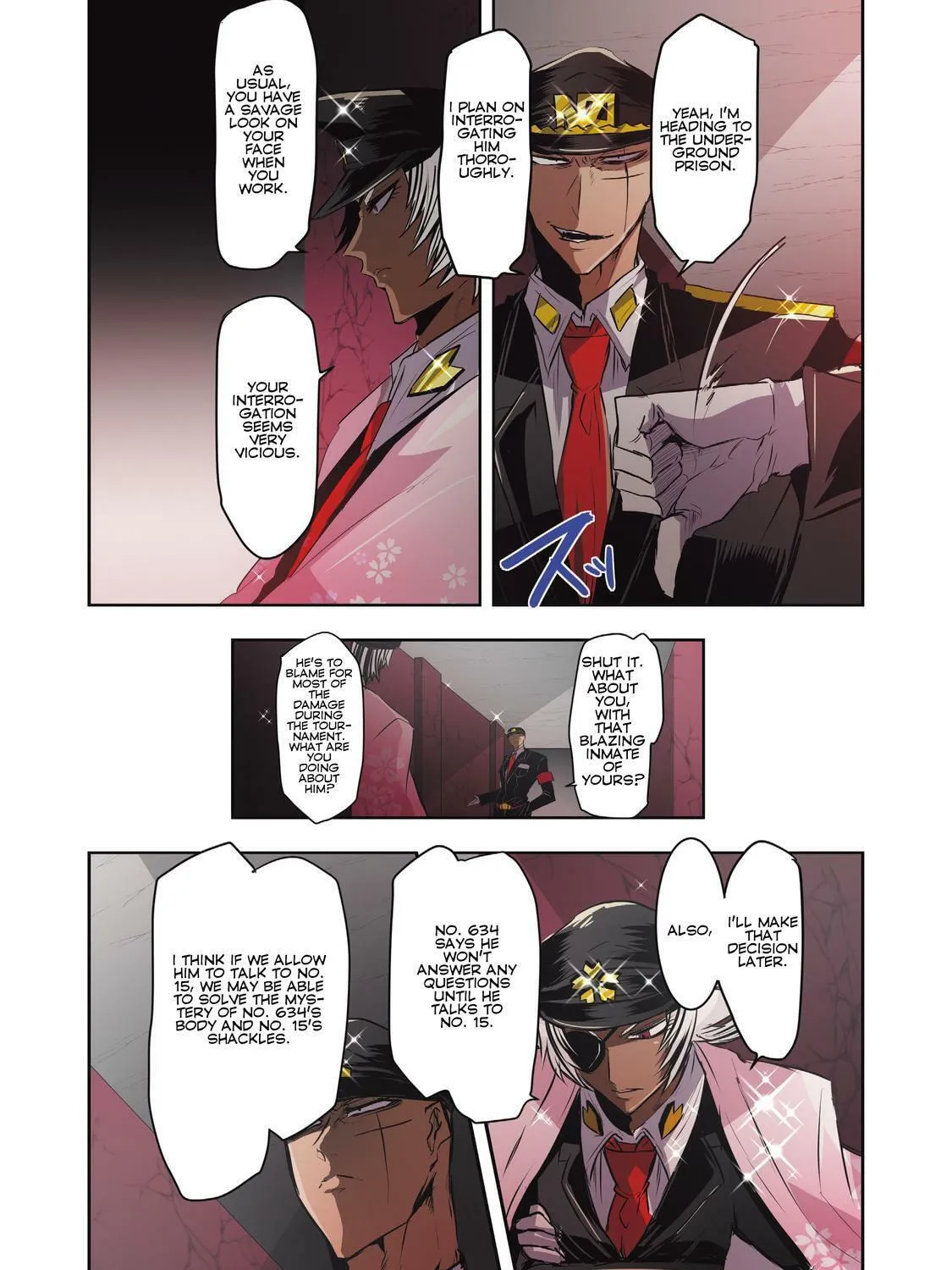 Read Nanbaka (Colored) chapter 29 image 6 on Lezhin