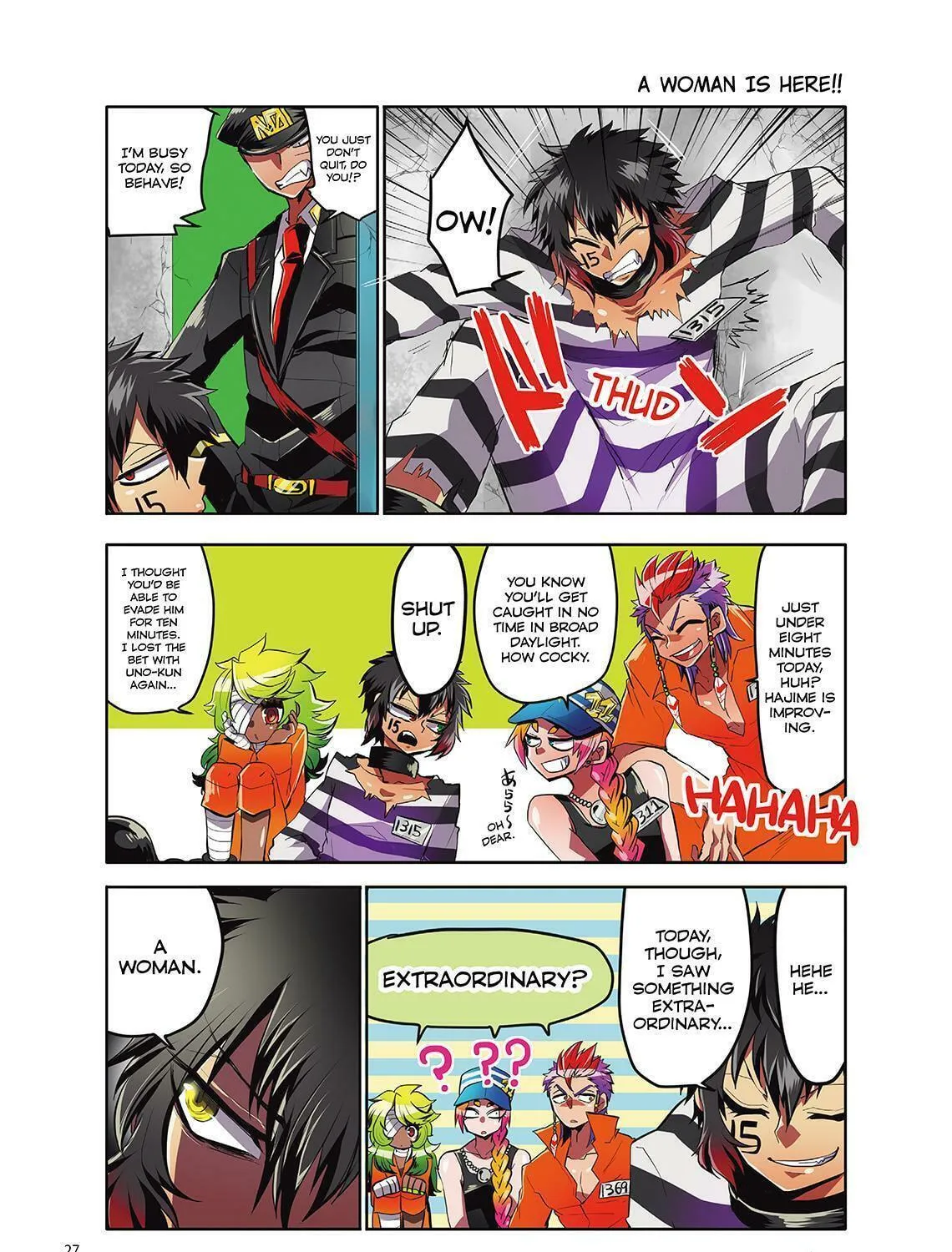 Read Nanbaka (Colored) chapter 3 image 10 on Lezhin