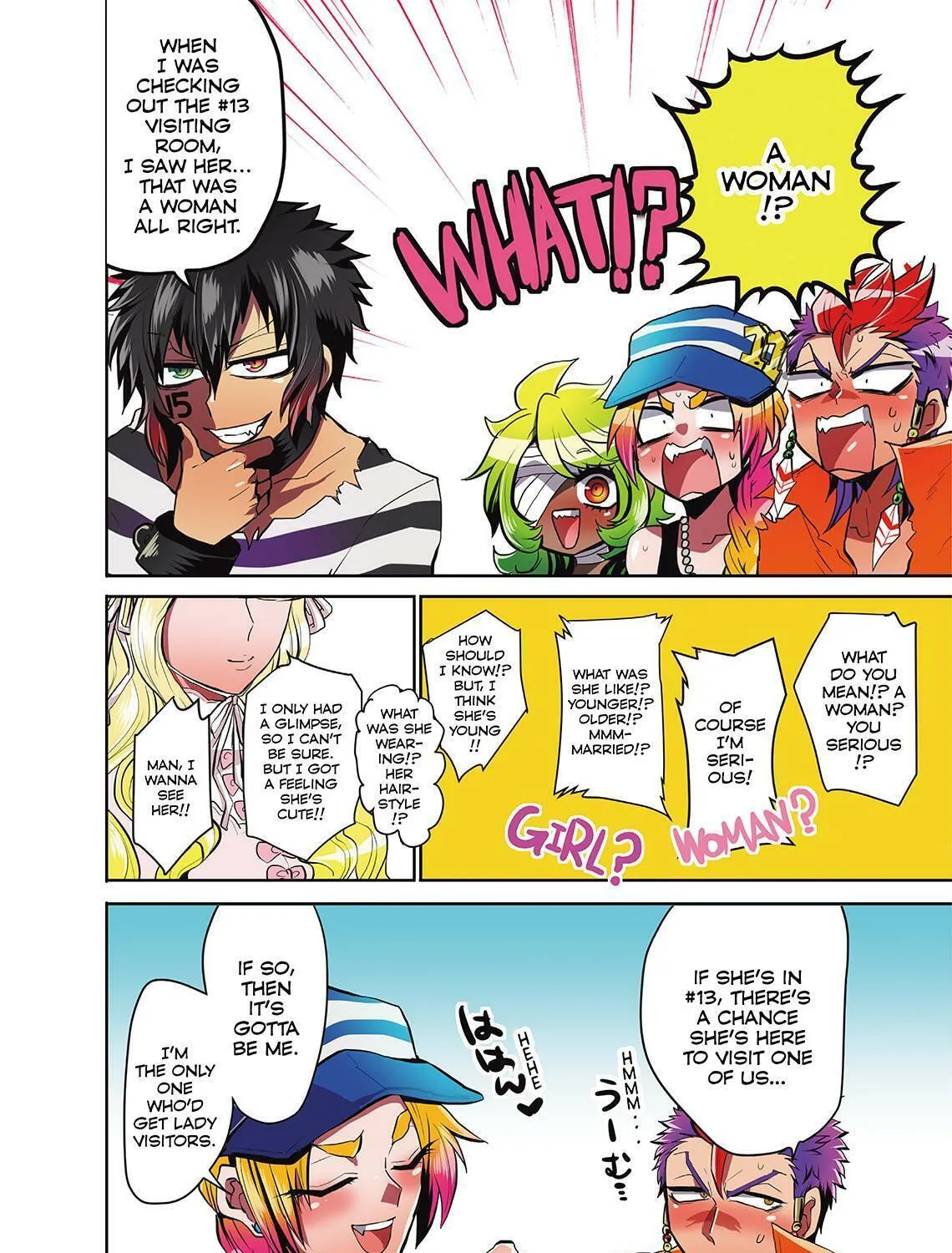 Read Nanbaka (Colored) chapter 3 image 12 on Lezhin