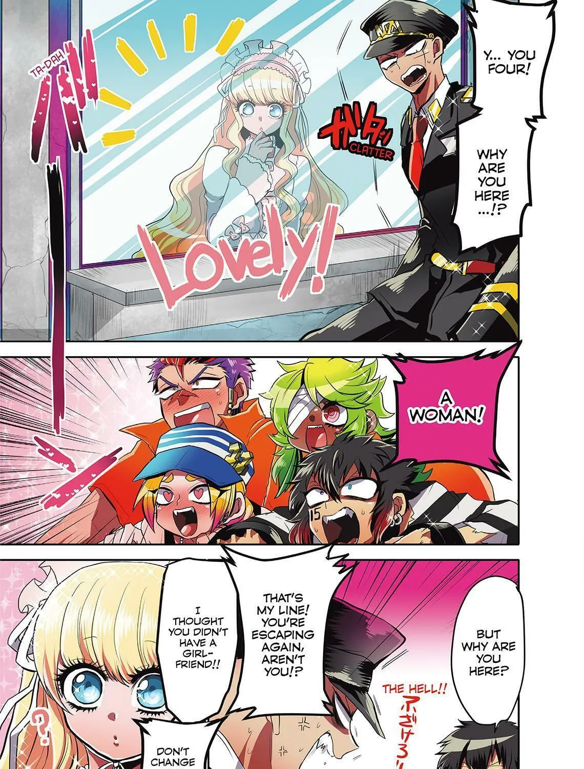 Read Nanbaka (Colored) chapter 3 image 18 on Lezhin