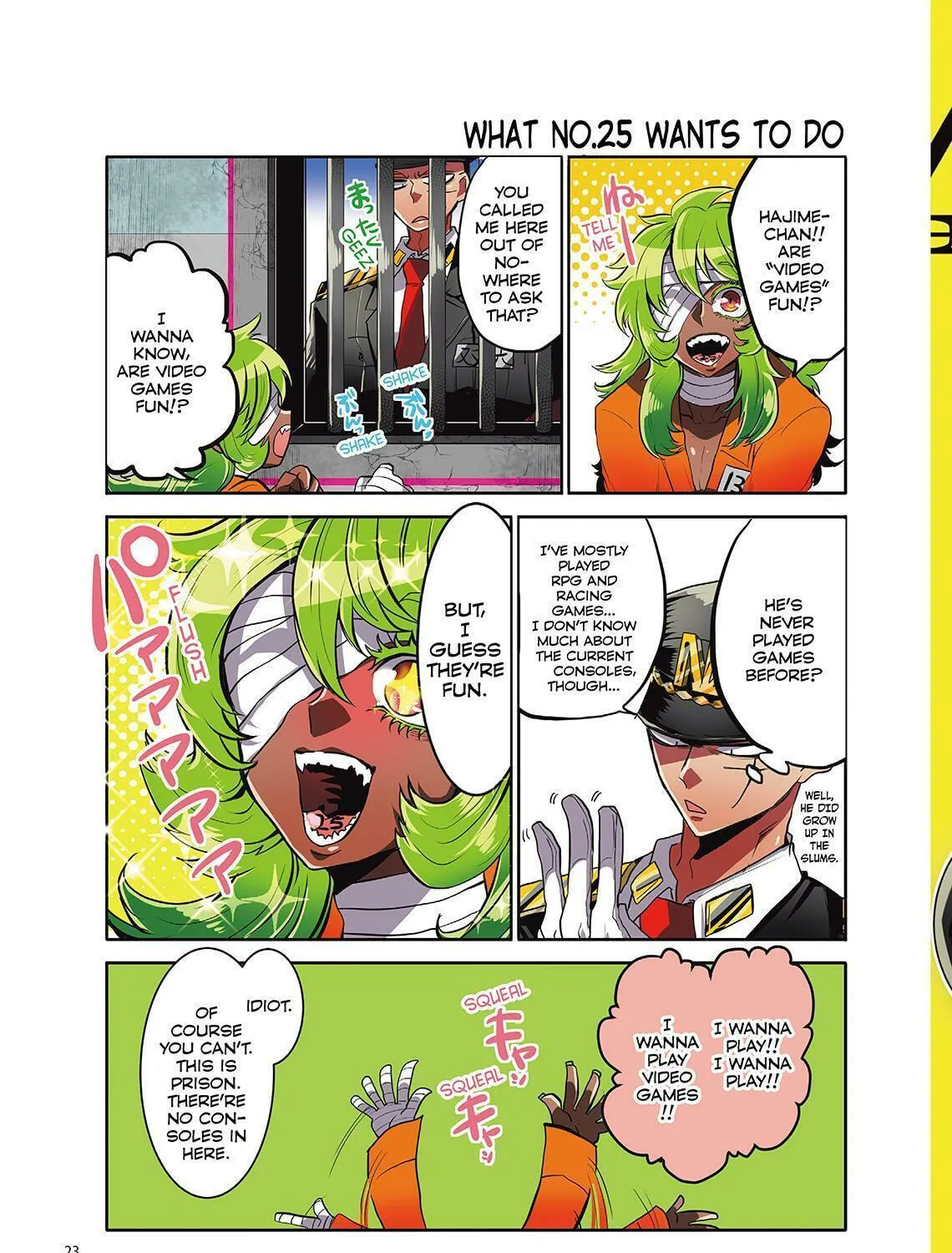 Read Nanbaka (Colored) chapter 3 image 2 on Lezhin