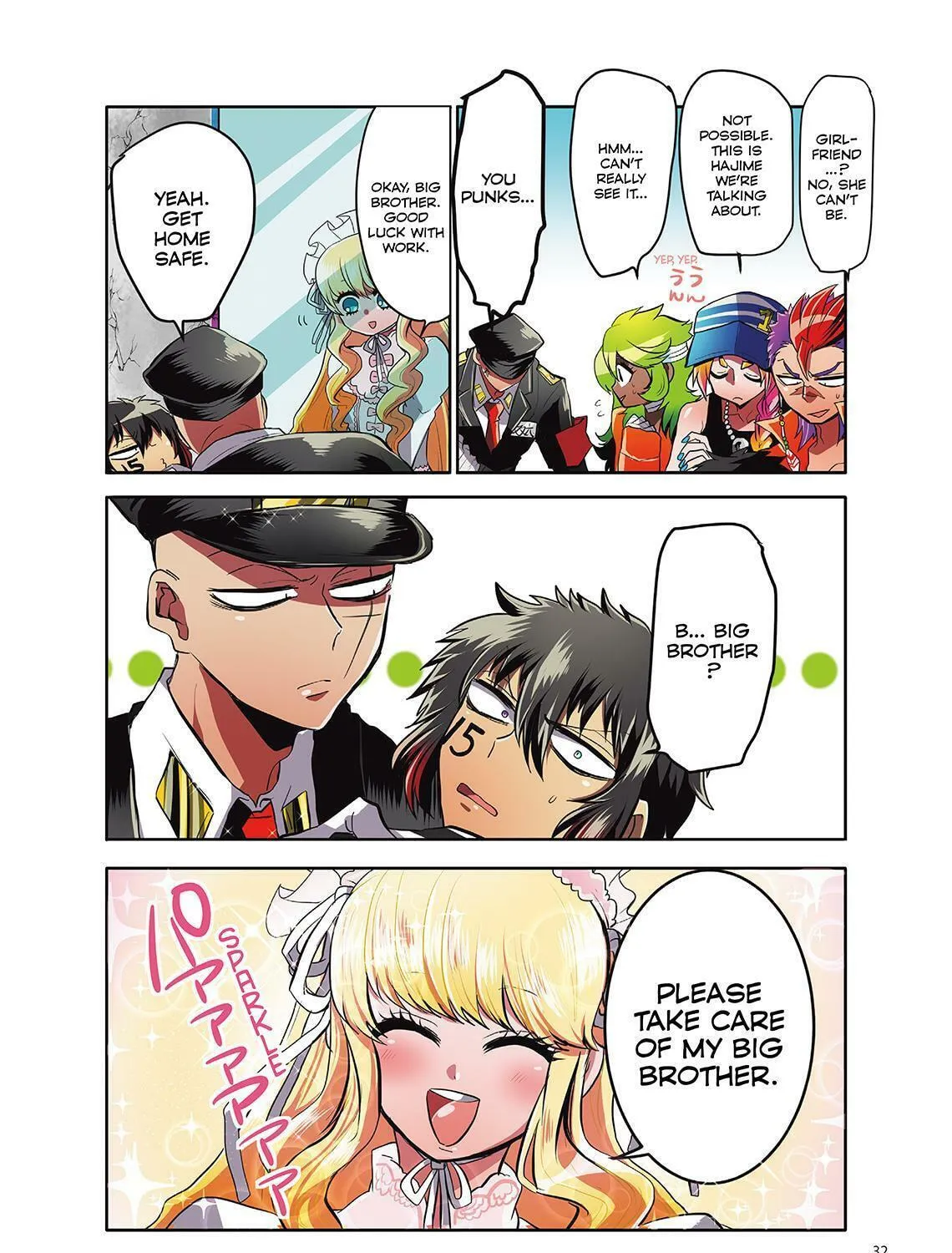 Read Nanbaka (Colored) chapter 3 image 20 on Lezhin