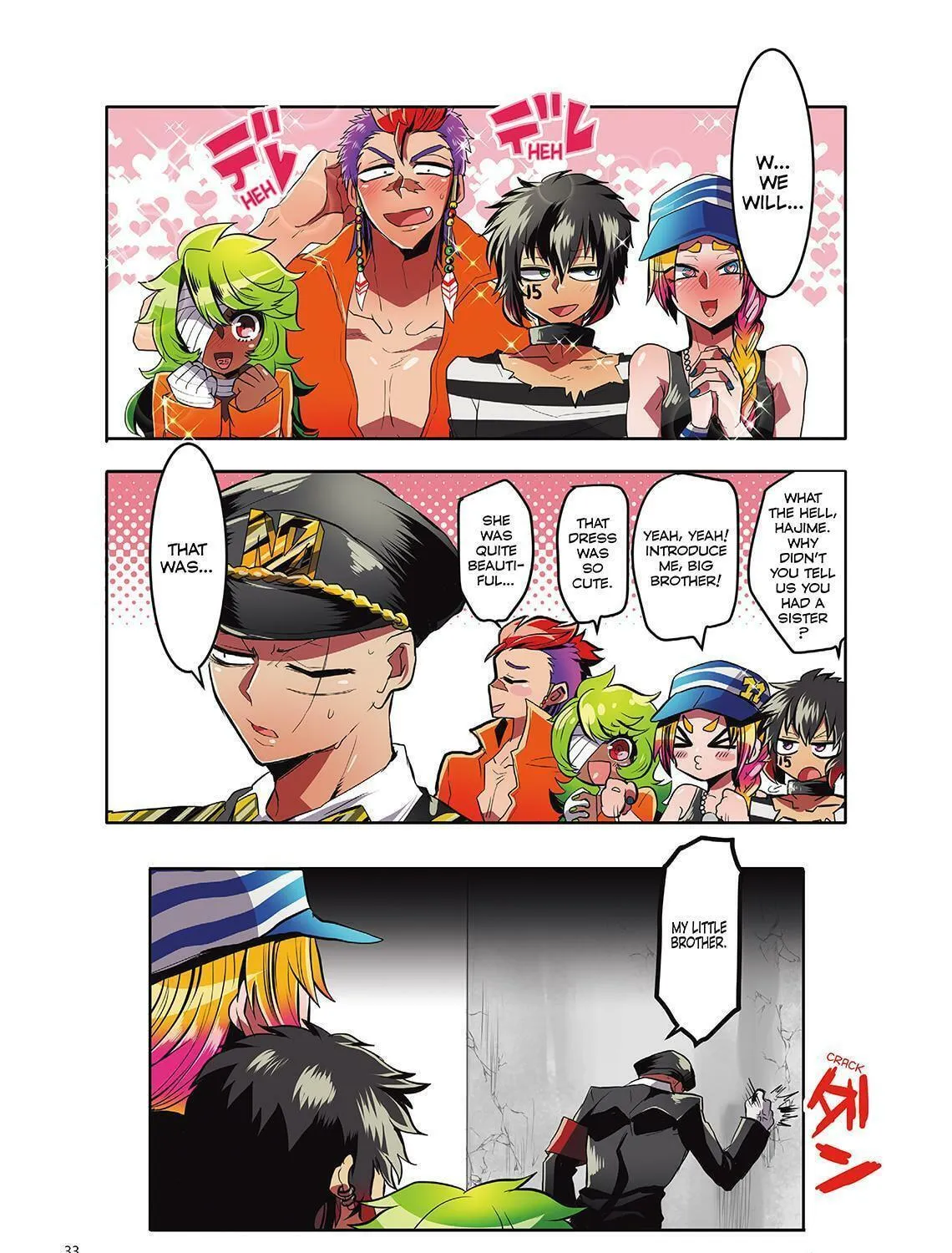 Read Nanbaka (Colored) chapter 3 image 22 on Lezhin