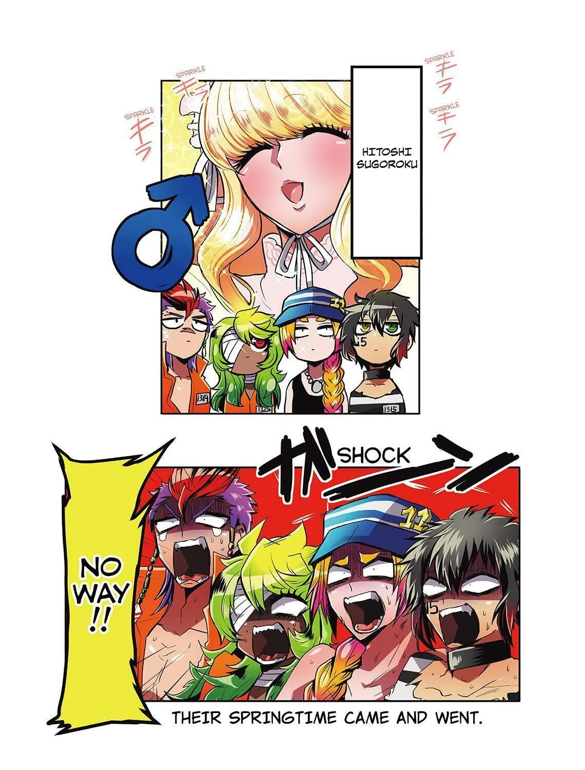 Read Nanbaka (Colored) chapter 3 image 24 on Lezhin
