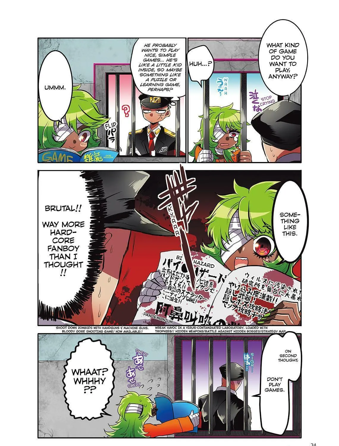 Read Nanbaka (Colored) chapter 3 image 4 on Lezhin