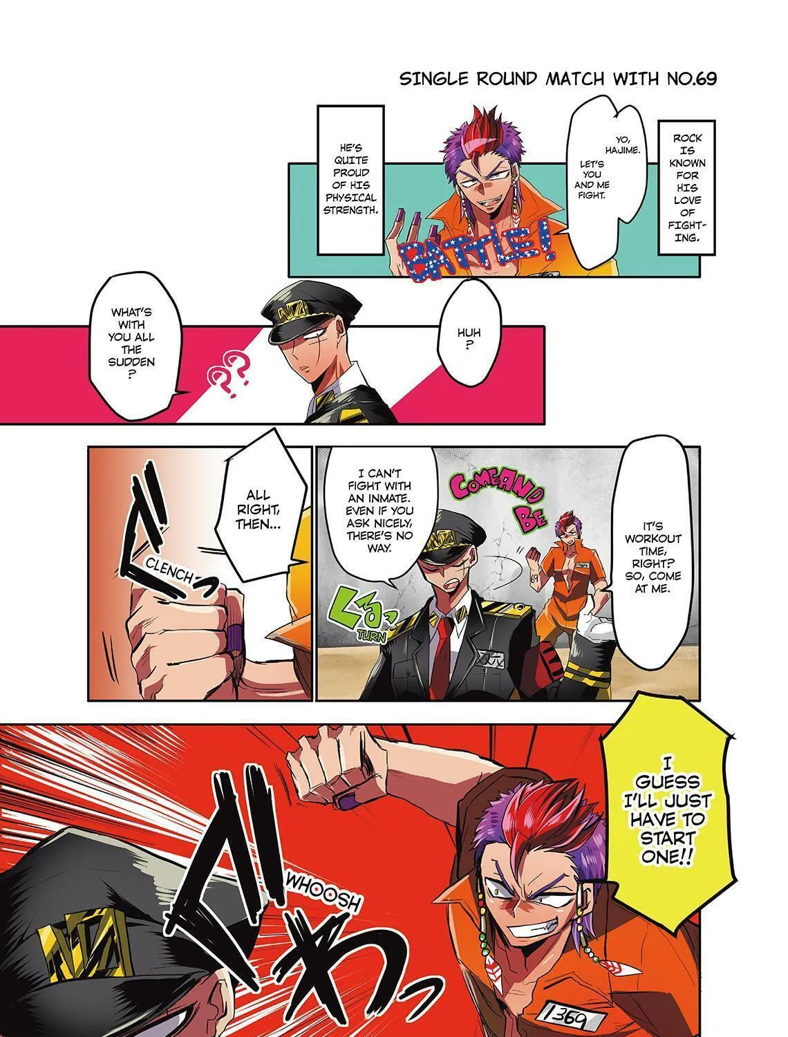 Read Nanbaka (Colored) chapter 3 image 6 on Lezhin