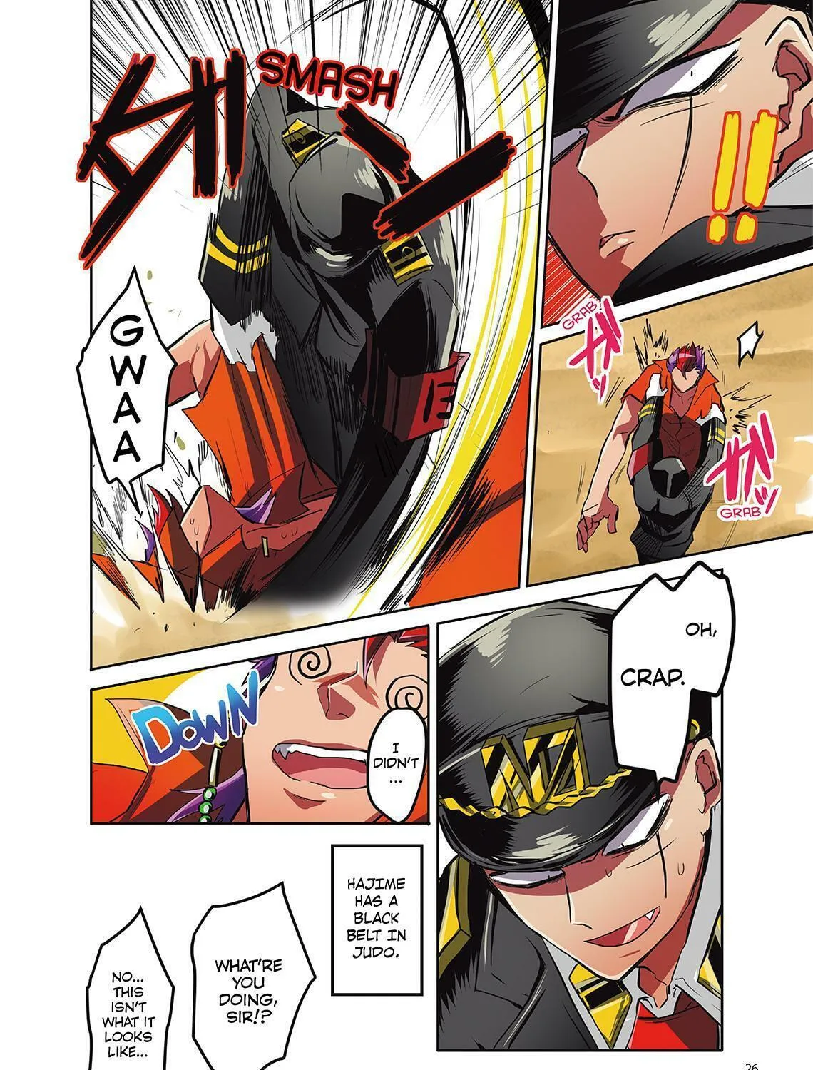 Read Nanbaka (Colored) chapter 3 image 8 on Lezhin