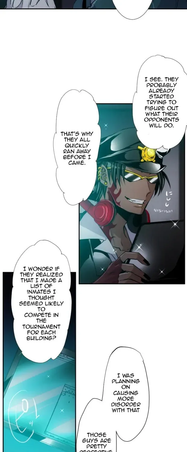 Read Nanbaka (Colored) chapter 320 image 3 on Lezhin