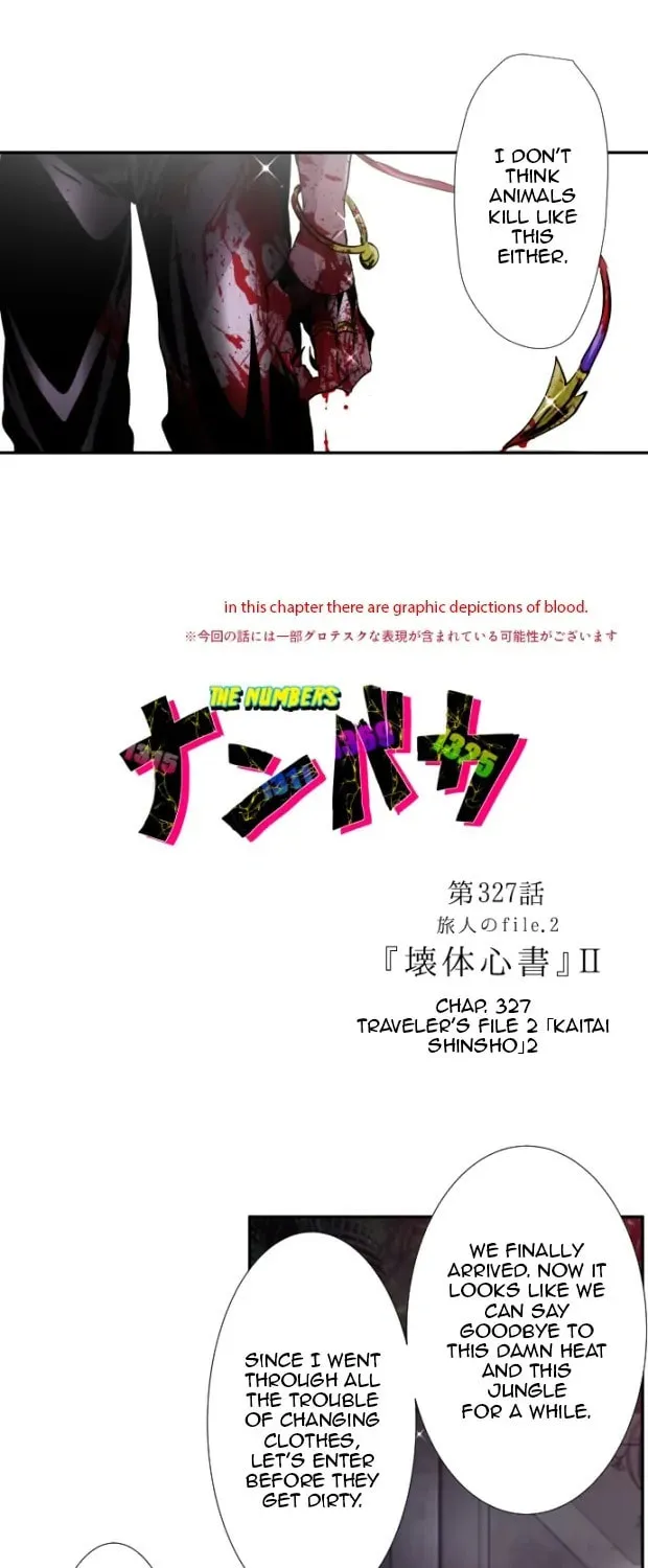 Read Nanbaka (Colored) chapter 327 image 2 on Lezhin