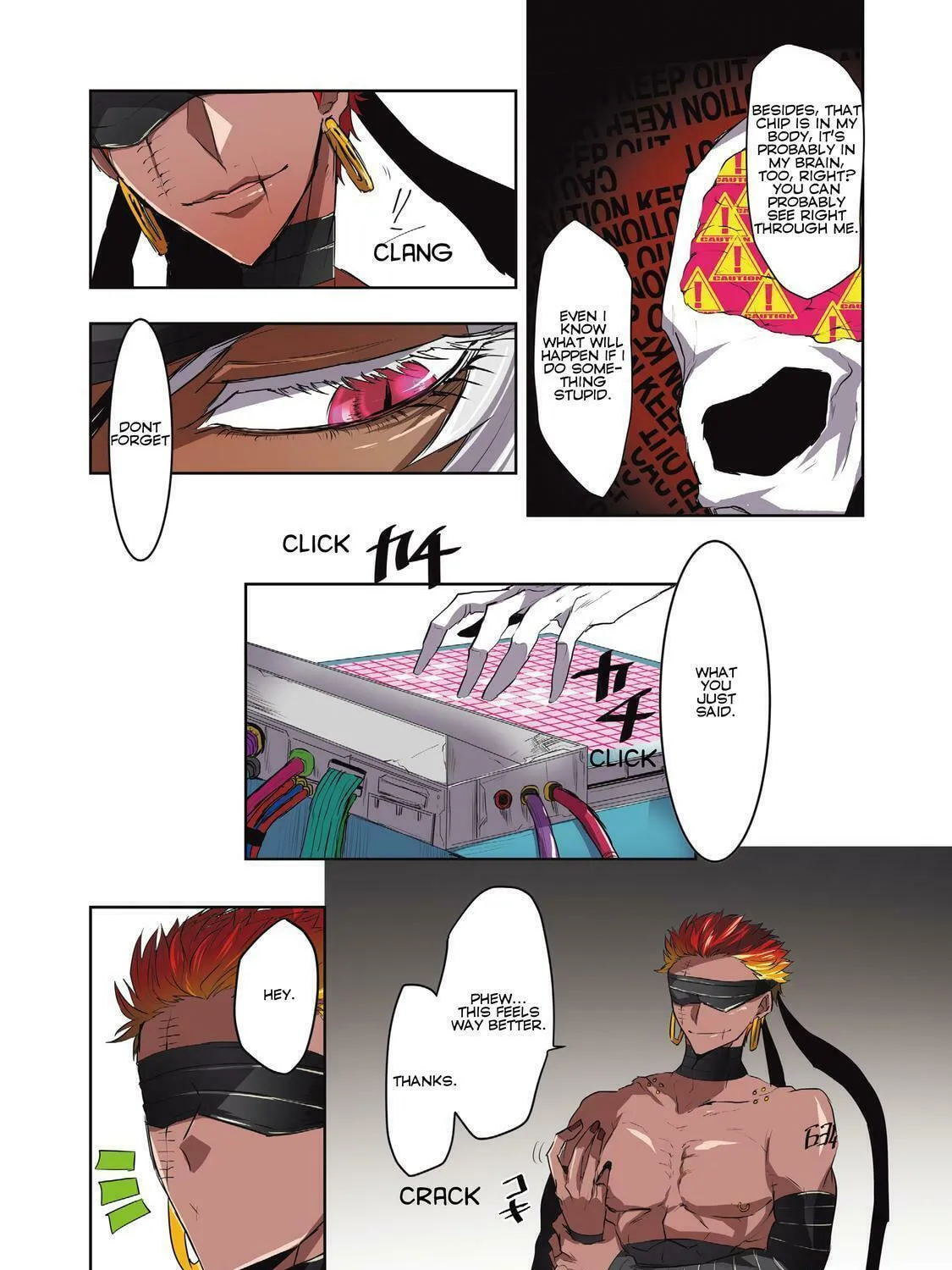 Read Nanbaka (Colored) chapter 34 image 10 on Lezhin