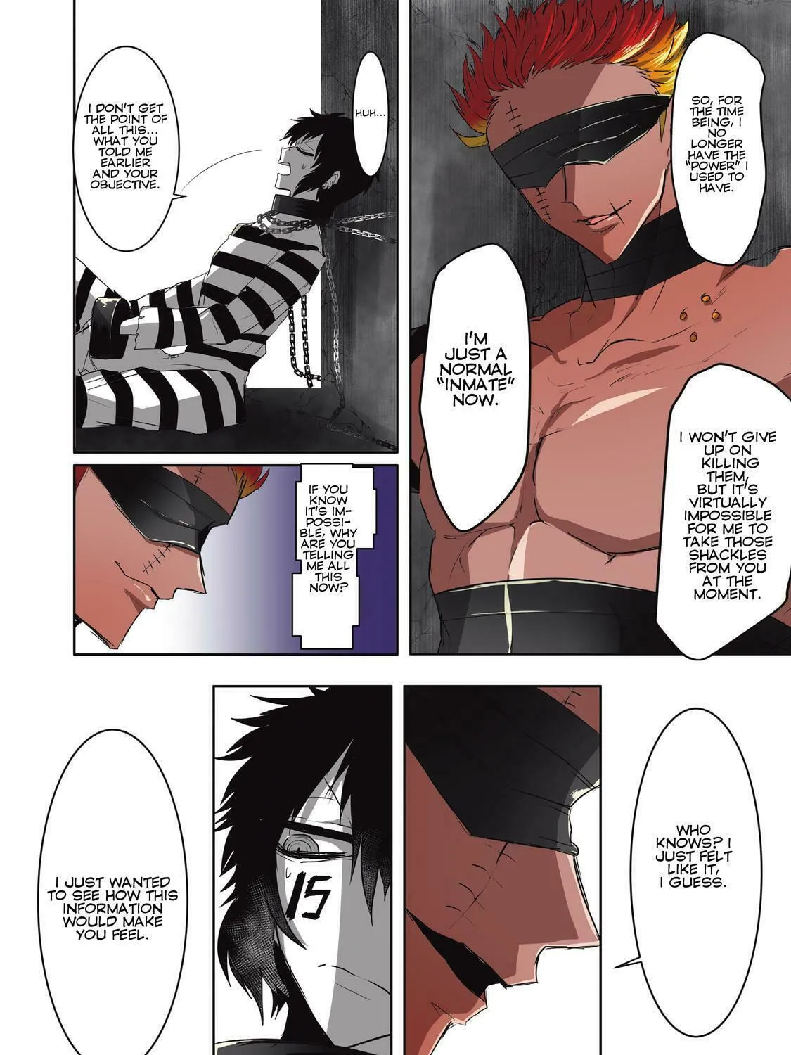Read Nanbaka (Colored) chapter 34 image 2 on Lezhin