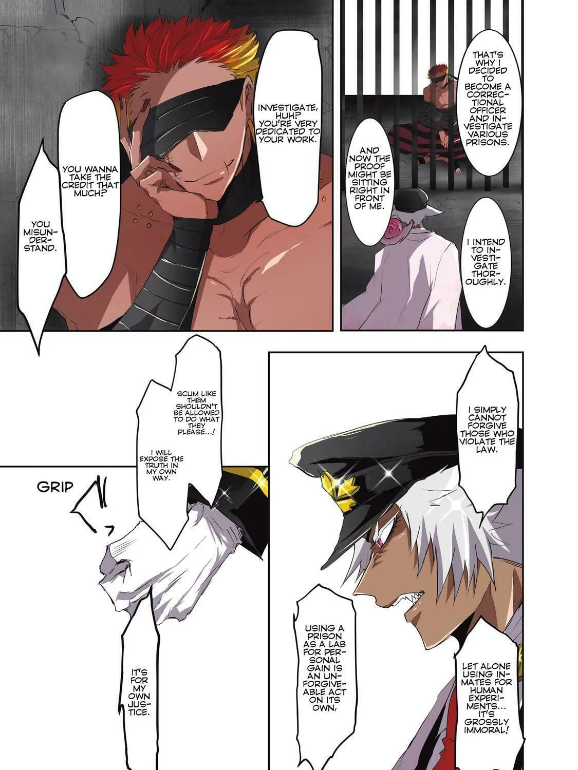 Read Nanbaka (Colored) chapter 34 image 24 on Lezhin