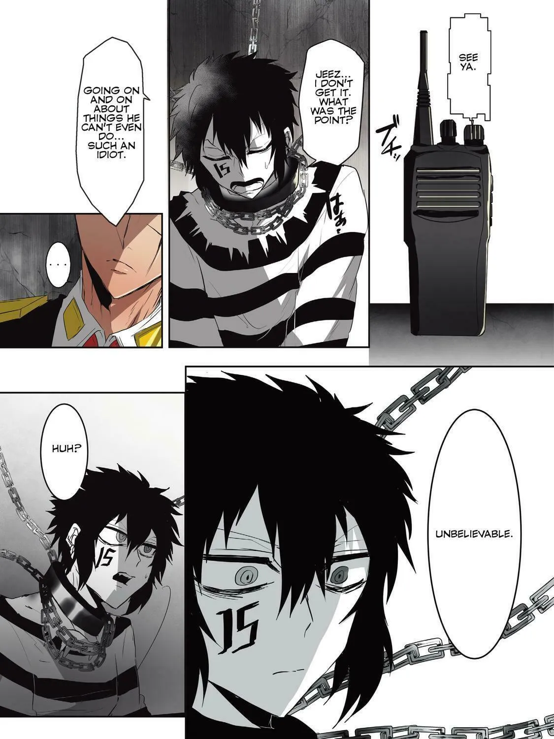 Read Nanbaka (Colored) chapter 34 image 4 on Lezhin