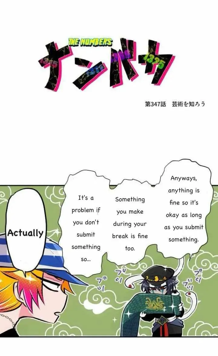 Read Nanbaka (Colored) chapter 347 image 1 on Lezhin