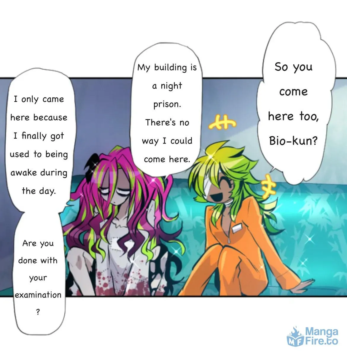 Read Nanbaka (Colored) chapter 348 image 3 on Lezhin