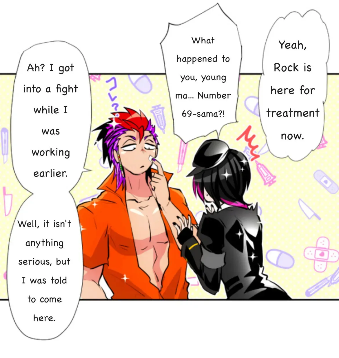 Read Nanbaka (Colored) chapter 348 image 4 on Lezhin