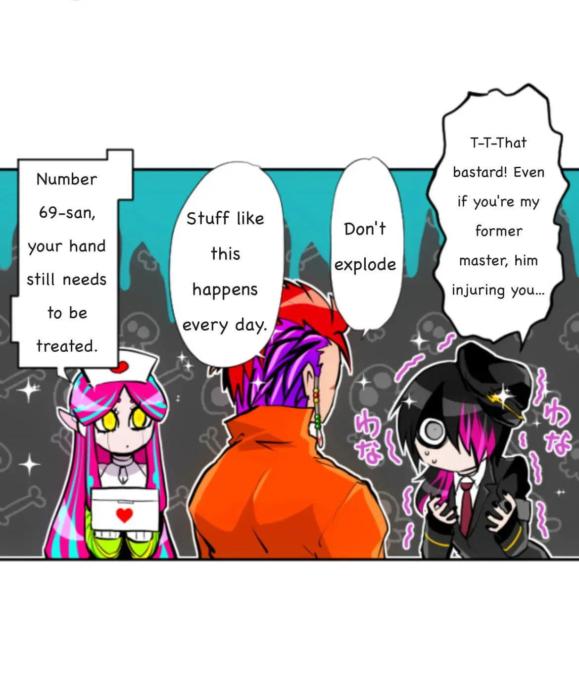 Read Nanbaka (Colored) chapter 348 image 5 on Lezhin