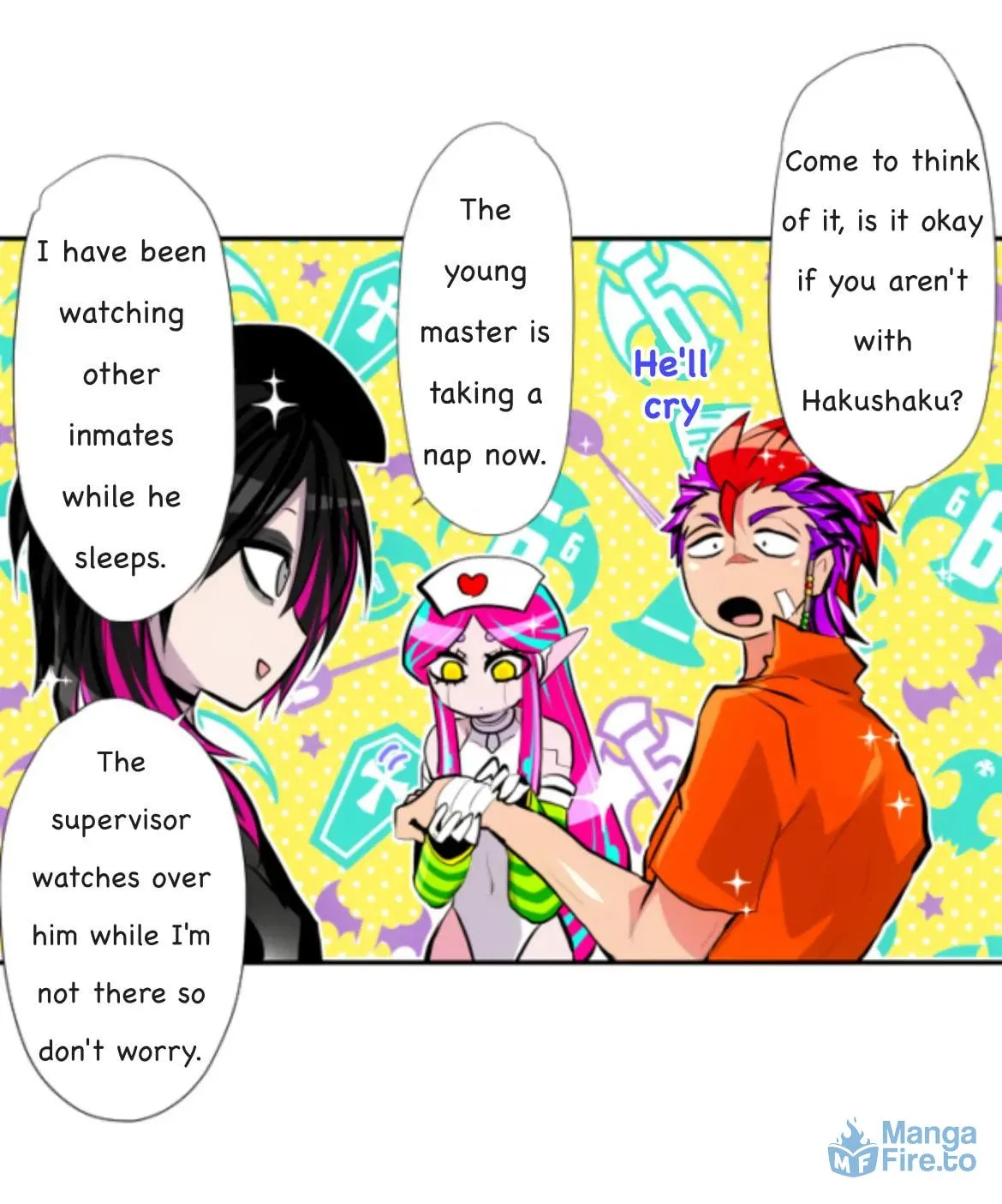Read Nanbaka (Colored) chapter 348 image 9 on Lezhin