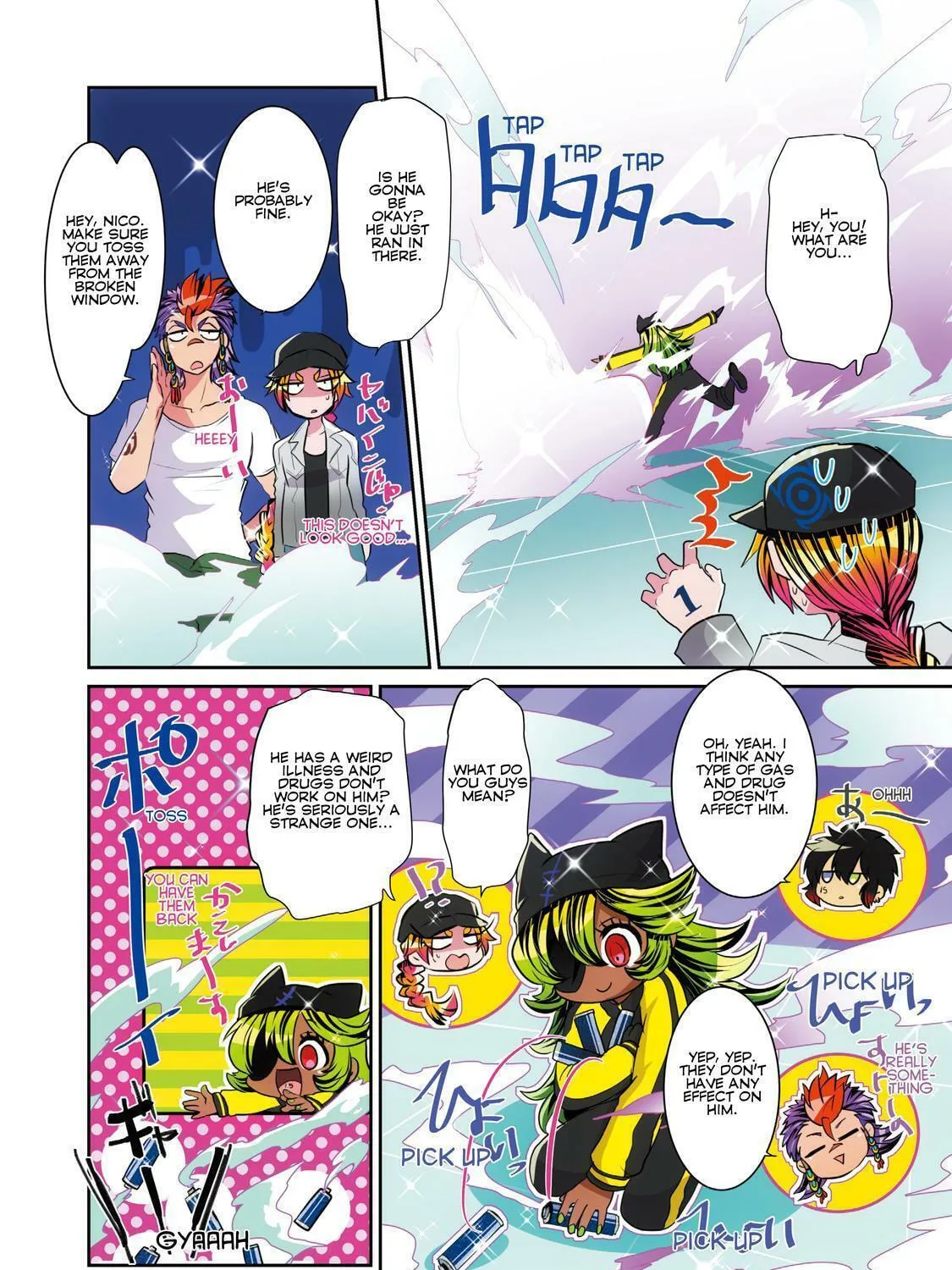 Read Nanbaka (Colored) chapter 35.5 image 12 on Lezhin