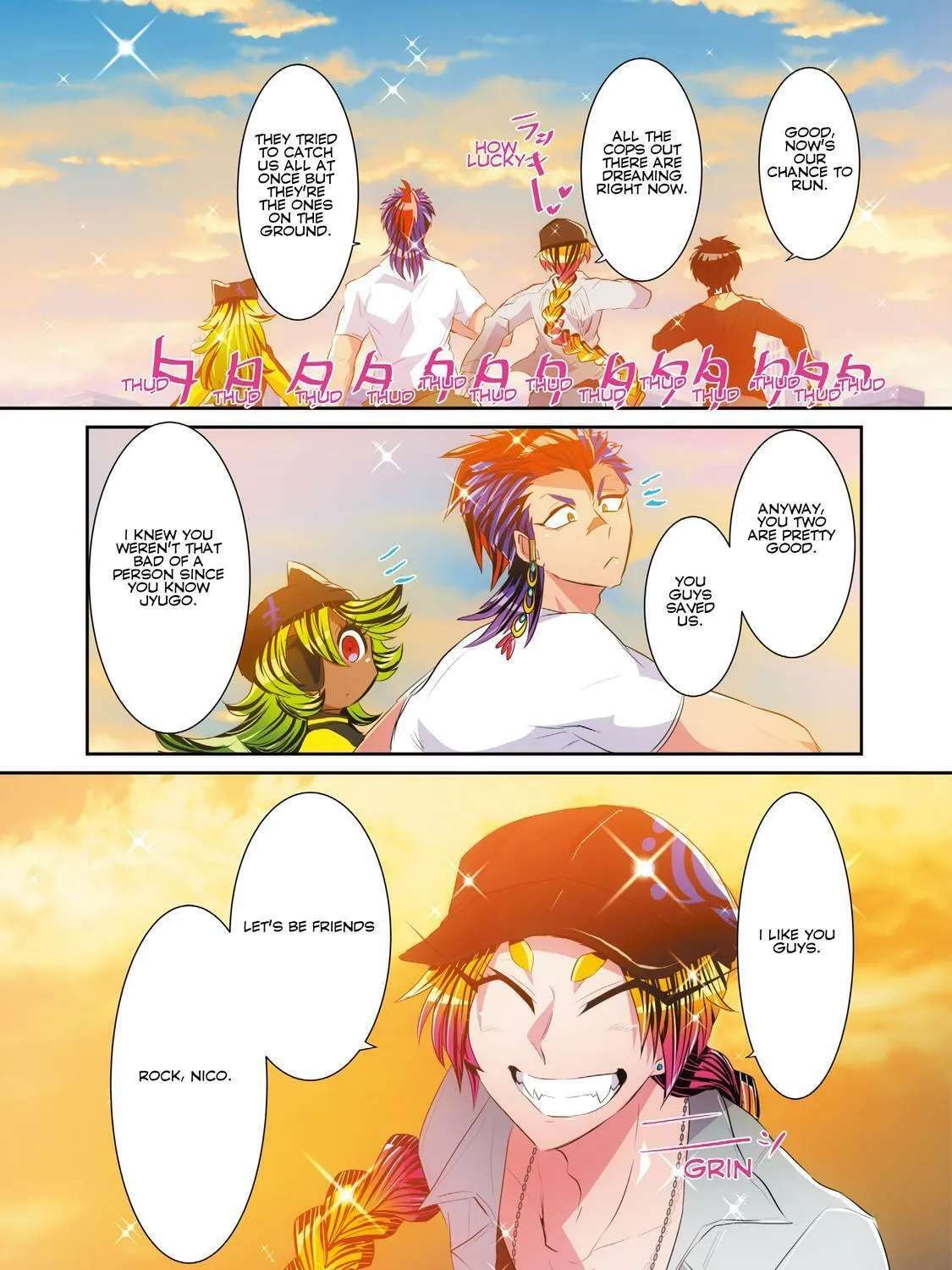 Read Nanbaka (Colored) chapter 35.5 image 14 on Lezhin