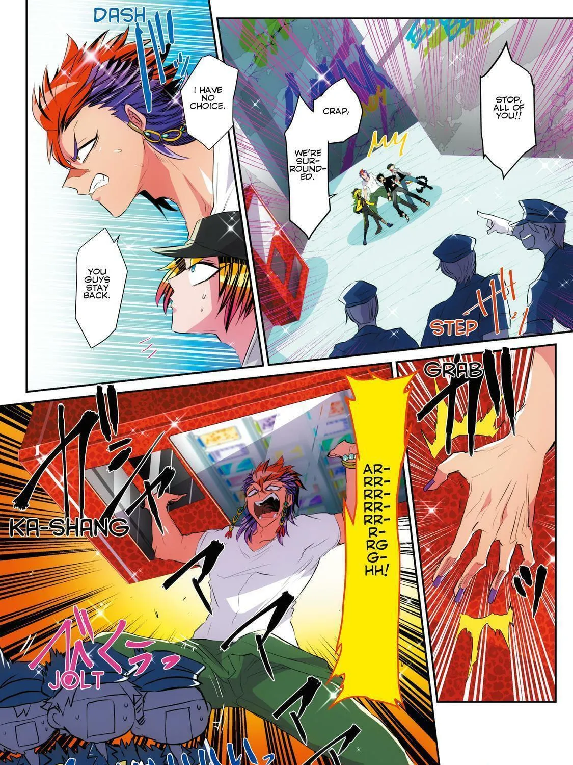 Read Nanbaka (Colored) chapter 35.5 image 4 on Lezhin