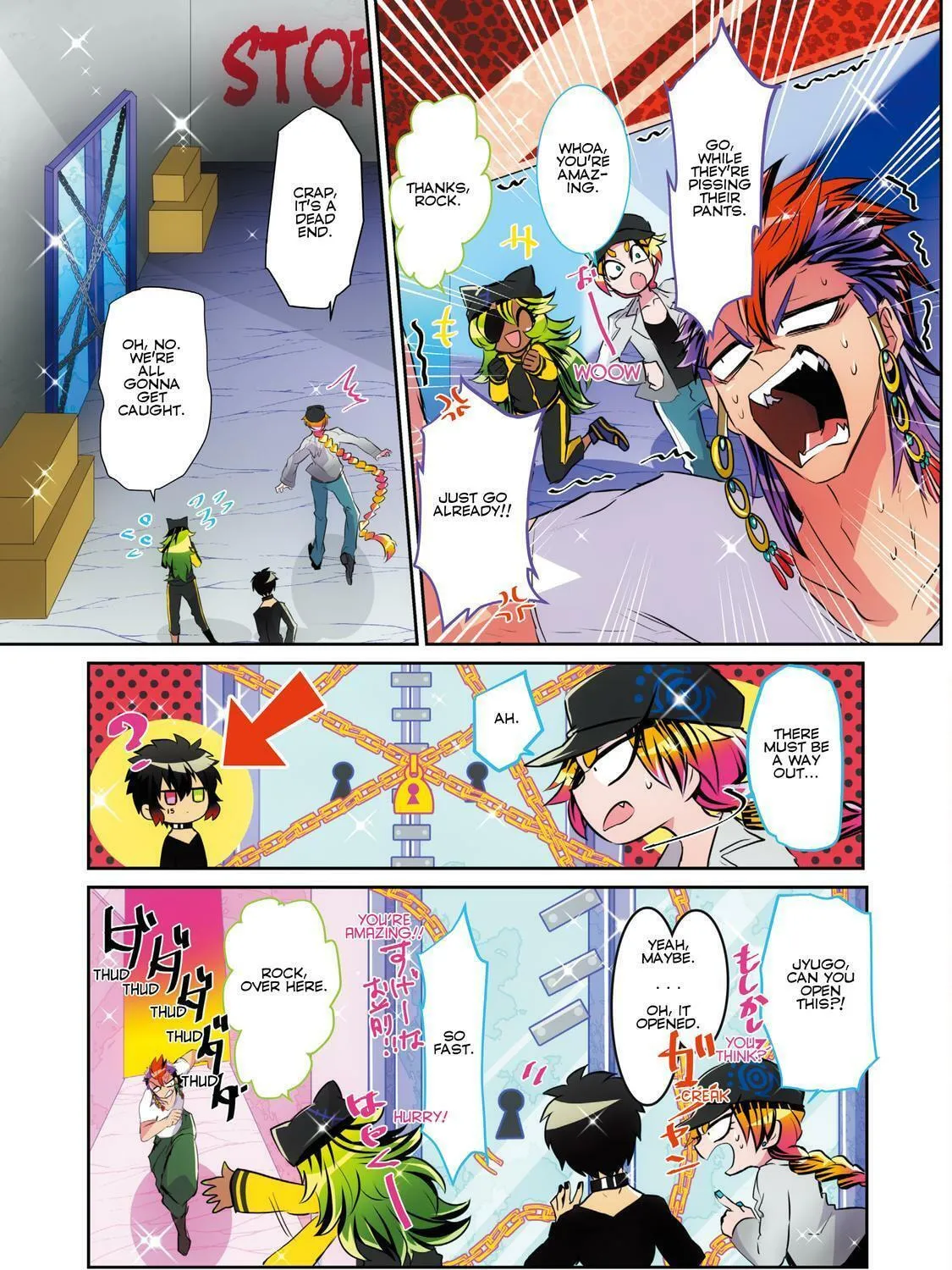 Read Nanbaka (Colored) chapter 35.5 image 6 on Lezhin