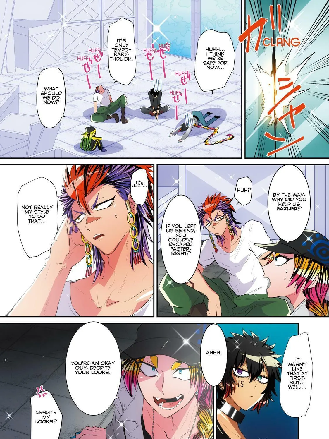 Read Nanbaka (Colored) chapter 35.5 image 8 on Lezhin