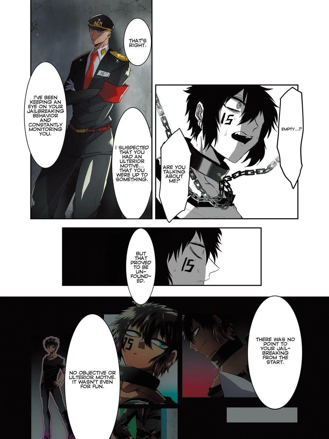 Read Nanbaka (Colored) chapter 35 image 2 on Lezhin
