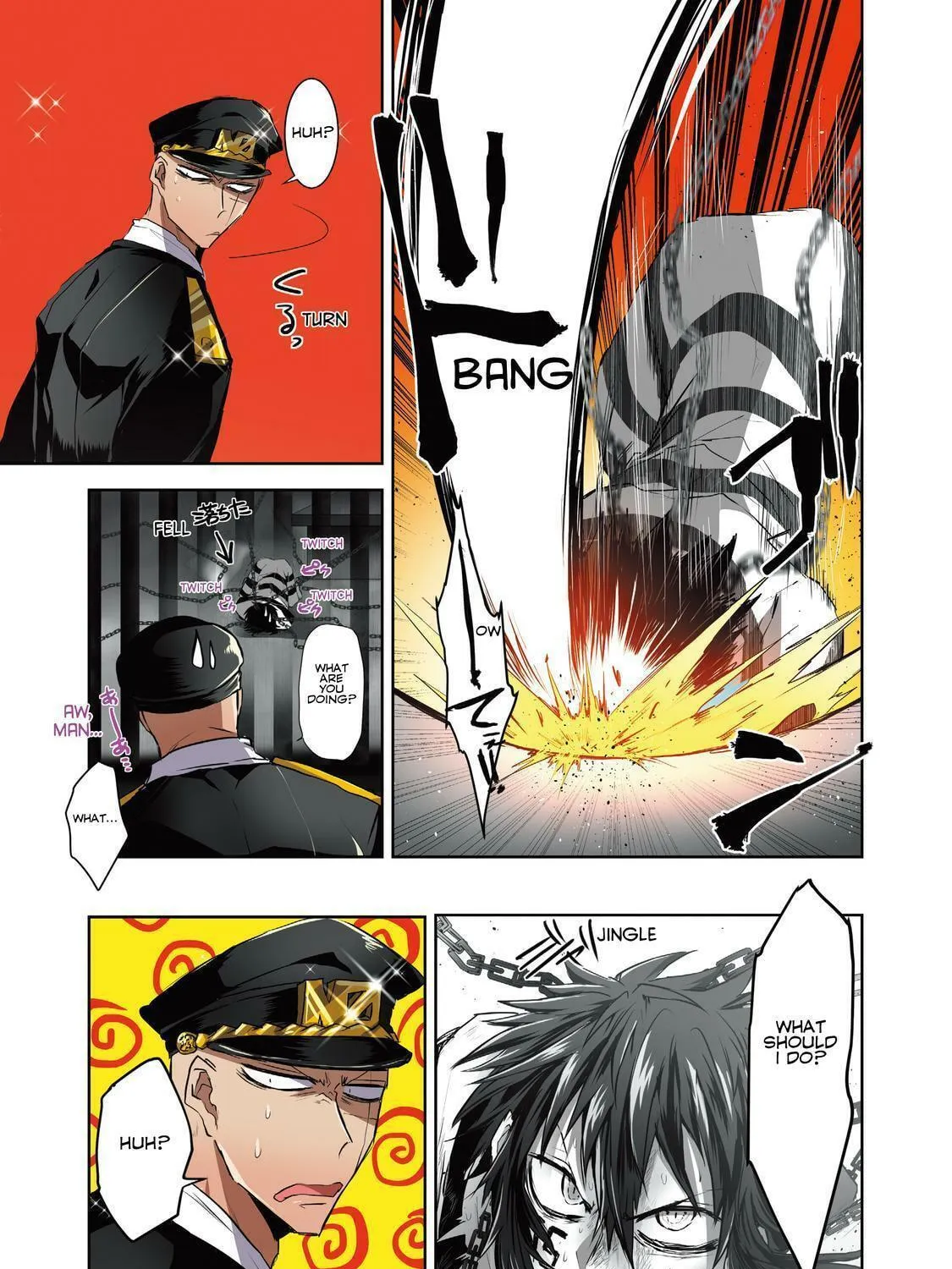 Read Nanbaka (Colored) chapter 35 image 34 on Lezhin