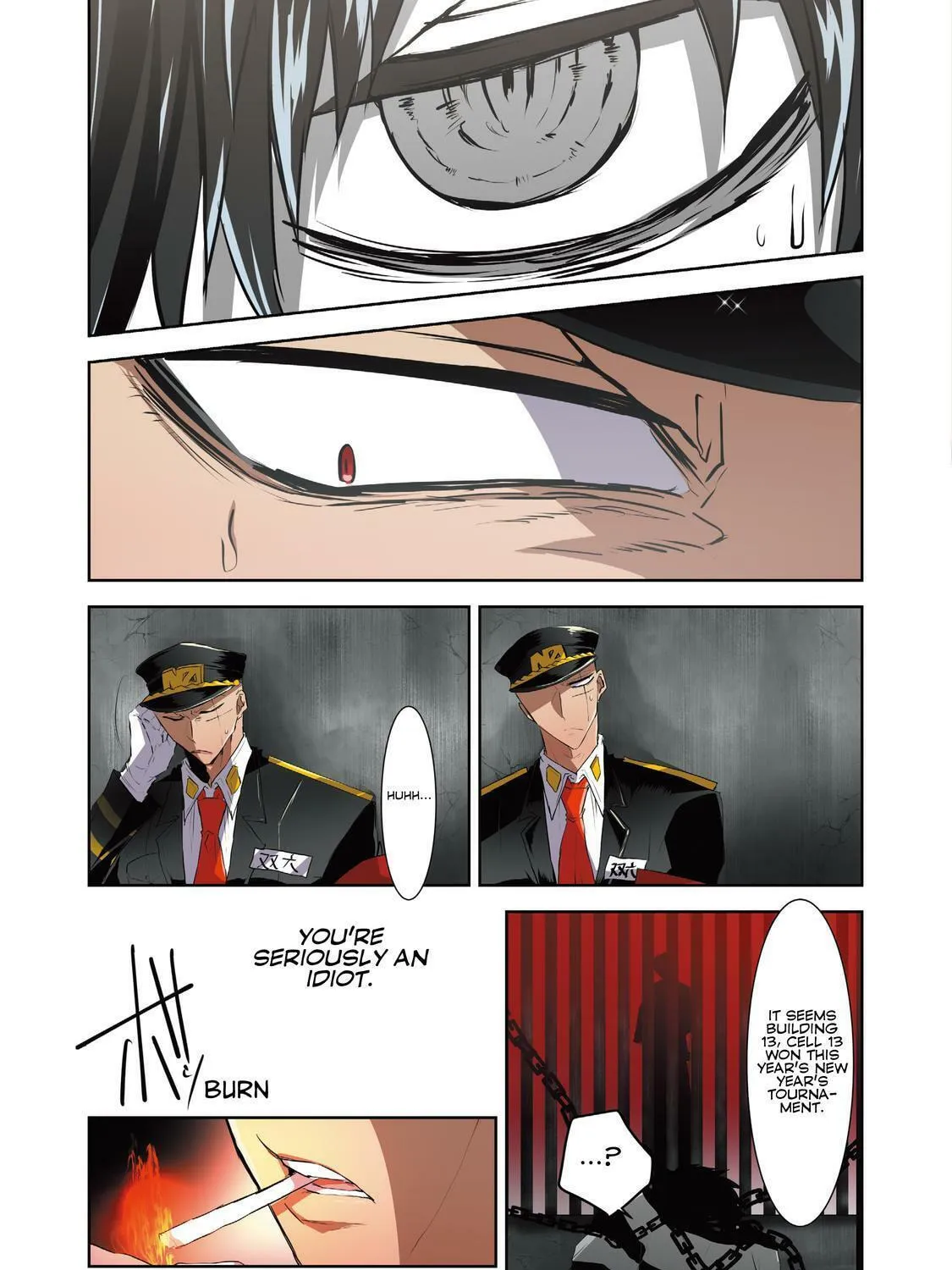 Read Nanbaka (Colored) chapter 35 image 36 on Lezhin